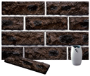 Lavender Color Rockface Sandblast Sliced Brick Veneer