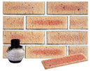 Golden Cream Color Sandblast Sliced Brick Veneer