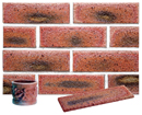 Lavender Color Sandblast Sliced Brick Veneer with Shade