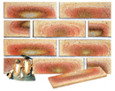 Golden Cream Color Smoothface Sliced Brick Veneer with Shade