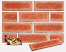 Golden Peach Color Smoothface Sliced Brick Veneer