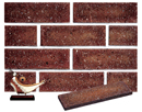 Golden Brown Color Smoothface Sliced Brick Veneer