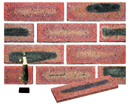 Lavender Color Smoothface Sliced Brick Veneer with Shade