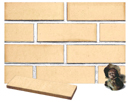 Golden Cream Color Smoothface Brick Veneer