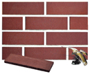 Golden Brown Color Smoothface Brick Veneer