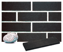 Dark Brown Color Smoothface Brick Veneer