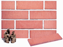 Lavender Color Smoothface Brick Veneer