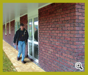 Super Red Antique Brick (1CB-02 ATQ1) Private Housing Project at New Zealand