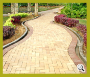 Golden Cream Color Wirecut (3WC259-15) Landscaping Project at Kuala Lumpur