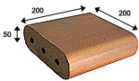 Paver Accessory - Double Roundnose - 8SF288-40 DRN