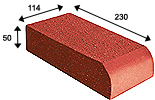 Paver Accessory - Single Bullnose - 3WC259-02 SBN