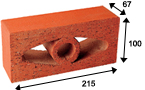 Brick Accessory - Ventilation Brick - 8SF349-02 VB1
