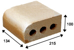 Brick Accessory - Single Bullnose - 8SF469-54 SBN