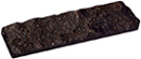 Dark Brown Rockface Sliced Brick Veneer