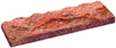 Lavender Rockface Sliced Brick Veneer