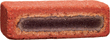Super Red Color Cobble Facing Brick with Dark Shade