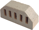 Granite Color Sandblast Copping Brick